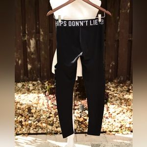 Zumba hips don’t lie full length slashed leggings